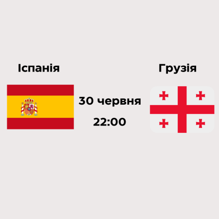 Іспанія – Грузія: ставки та прогноз на матч 1/8 фіналу Євро 2024 (30.06.2024)