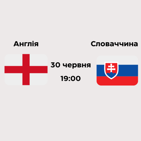 Англія – Словаччина: Прогнози букмекерів та Ставки на матч Євро-2024 (30.06.2024)