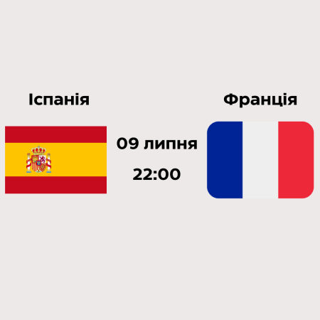 Іспанія – Франція: ставки та прогноз на матч півфінал Євро-2024