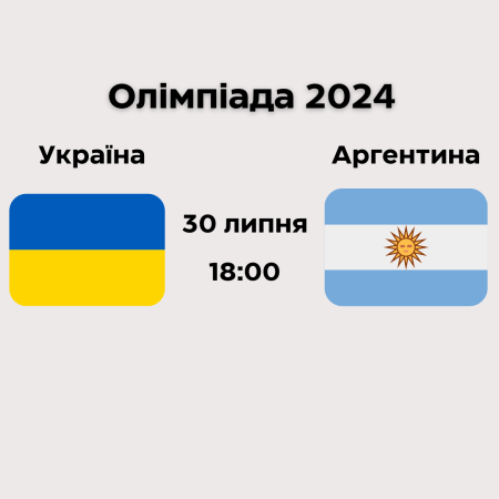 Ставки Україна – Аргентина: коефіцієнти та де дивитись матч футбольного турніру Олімпіади-2024